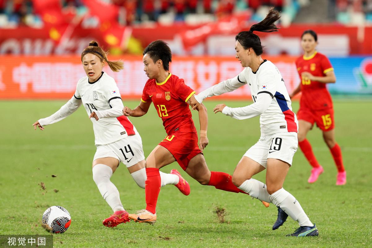 女足vs韩国的相关图片